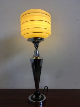 French Art Deco Table Lamp.